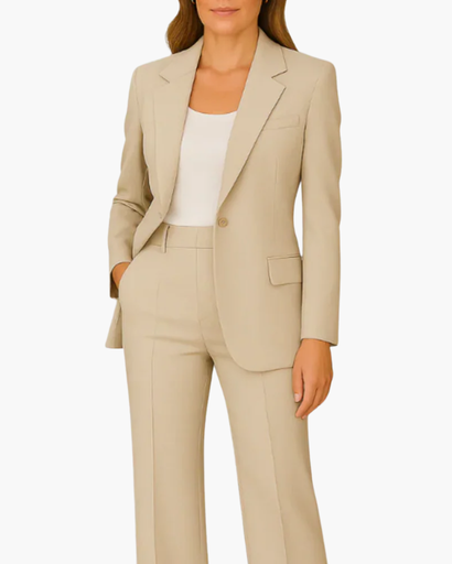 Tailleur Femme avec Blazer et Pantalon