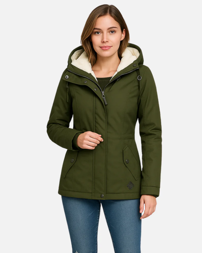 Veste d’Hiver Femme – Capuche Doublée en Polaire