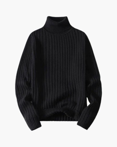 Pull à Col Roulé pour Homme – Tricot Confortable pour l’Automne et l’Hiver
