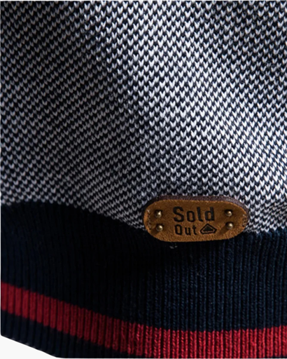 Gilet Zippé Bicolore Homme | Élégance décontractée et confort premium