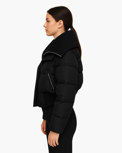 Doudoune Femme Oversize Zippée | Volume Moderne et Confort Thermique