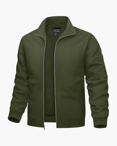 Bomber Jacket Homme – Léger et Décontracté avec Fermeture Zippée