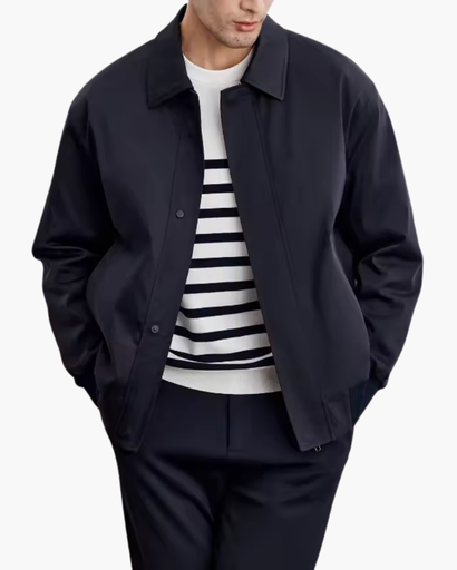 Veste homme coupe droite – look sobre et élégant