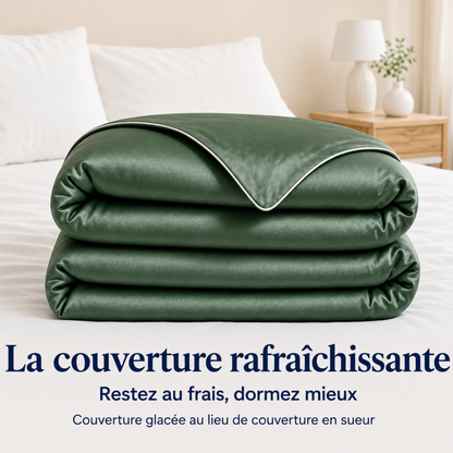 Couverture Rafraîchissante – Nuits Fraîches Sans Transpiration, Effet Glacial