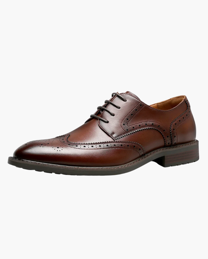 Chaussures Derby à Bout Fleuri