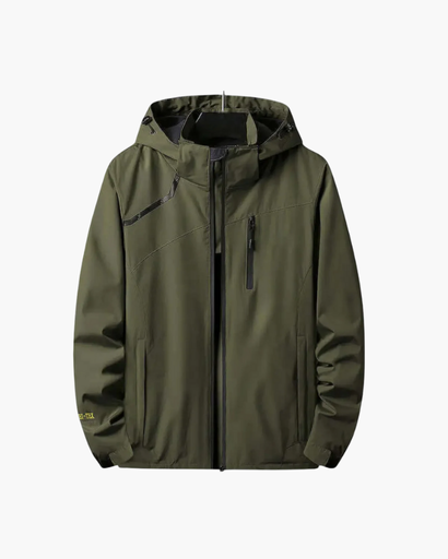 Veste Softshell Homme – Imperméable et Coupe-Vent avec Capuche Ajustable