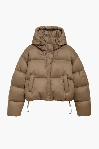 Doudoune Courte à Capuche | Volume Moderne et Confort Thermique