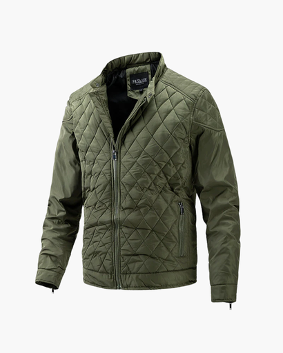Veste Matelassée Légère pour Homme – Style Décontracté avec Fermeture Éclair