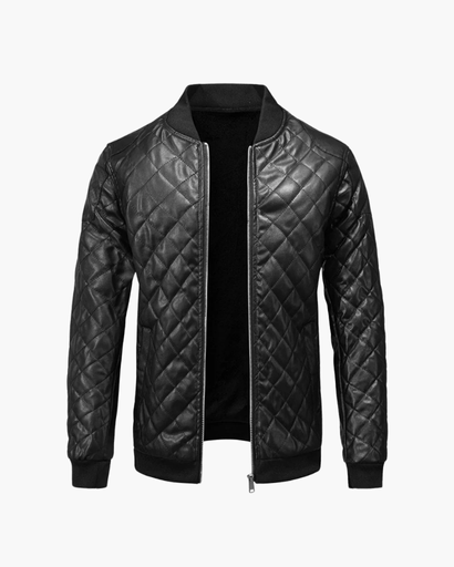Blouson Matelassé Similicuir – vue 2