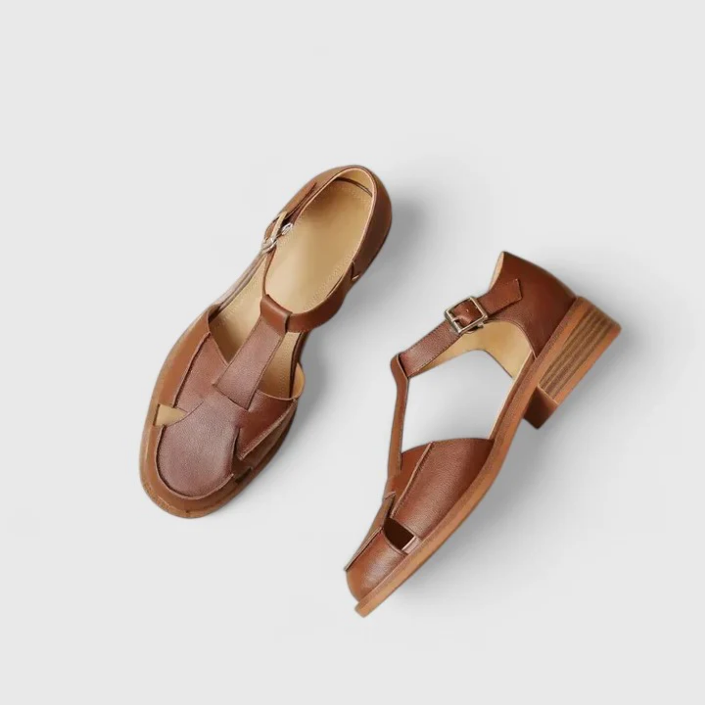 Sandales Femme Talon Bas Confort & Élégance Quotidienne – Sandales Ergonomiques | Style Estival Chic