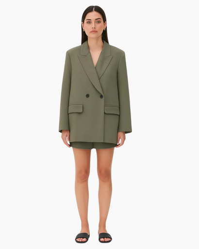 Blazer Double Boutonnage Femme