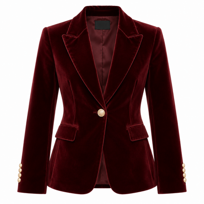 Blazer Femme Velours – vue 5