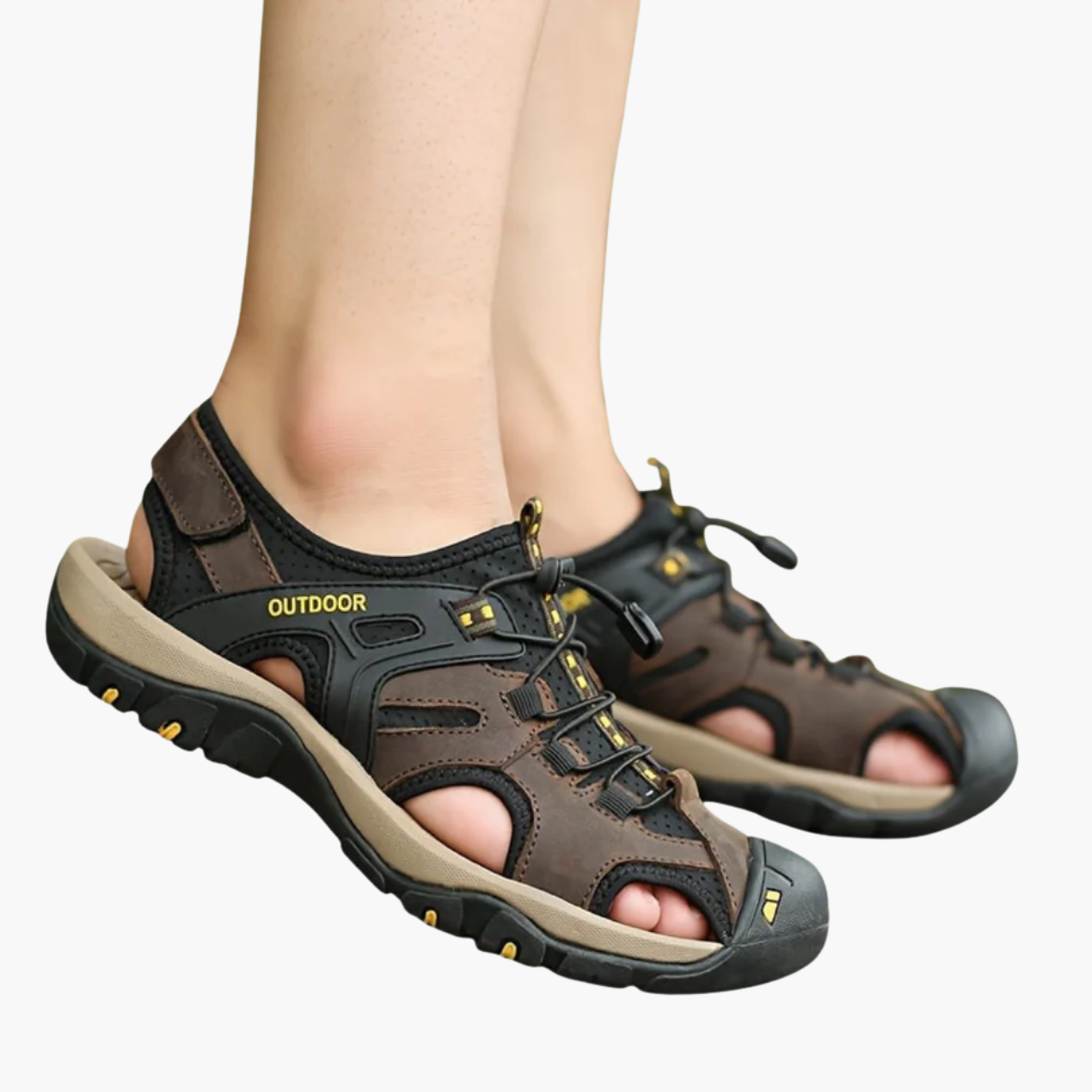 Sandales de randonnée orthopédiques d’extérieur pour homme