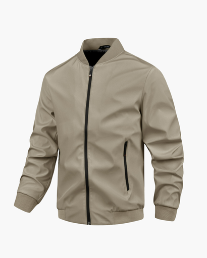 Bomber Jacket Homme – Léger et Décontracté avec Fermeture Zippée