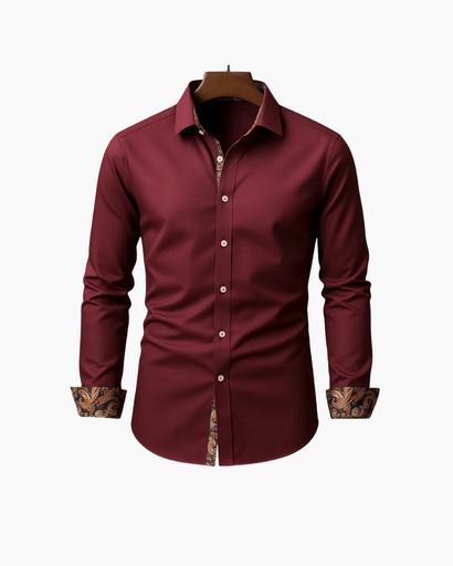Chemise Homme Moderne Classique – Manches Longues