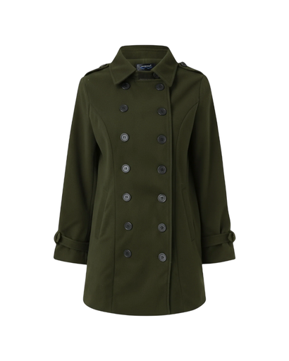 Trench Femme à Double Boutonnage – Élégant & Intemporel