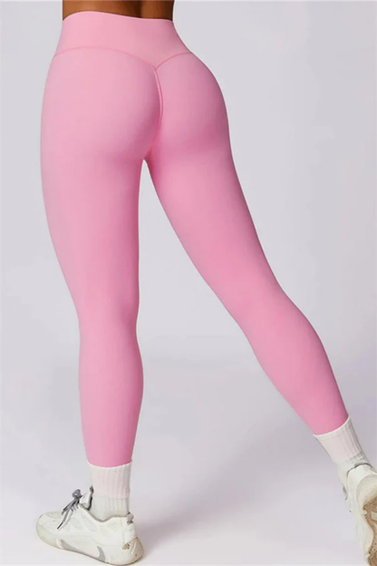Ensemble Sport Femme Dos Croisé – Brassière et Legging Taille Haute Sculptant