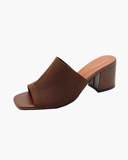 Mules à talon femme – Élégance et confort bout ouvert | Mules femme tendance