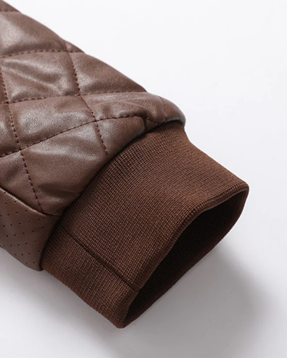 Blouson Matelassé Similicuir – vue 7