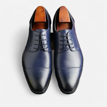 Chaussures Habillées Homme – Derbies Élégantes en Cuir Véritable