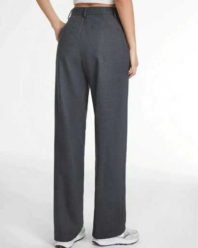 Pantalon Femme à Jambes Larges | Taille Haute & Coupe Élégante