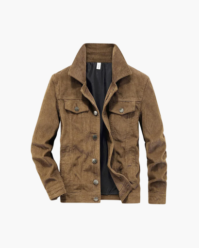 Veste Homme en Velours Côtelé | Style Urbain et Confort Intemporel