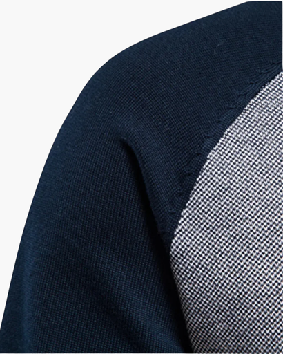 Gilet Zippé Bicolore Homme | Élégance décontractée et confort premium