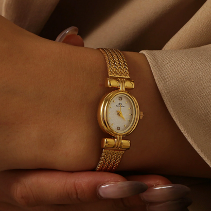 Montre Bracelet Vintage Femme – Élégance Intemporelle