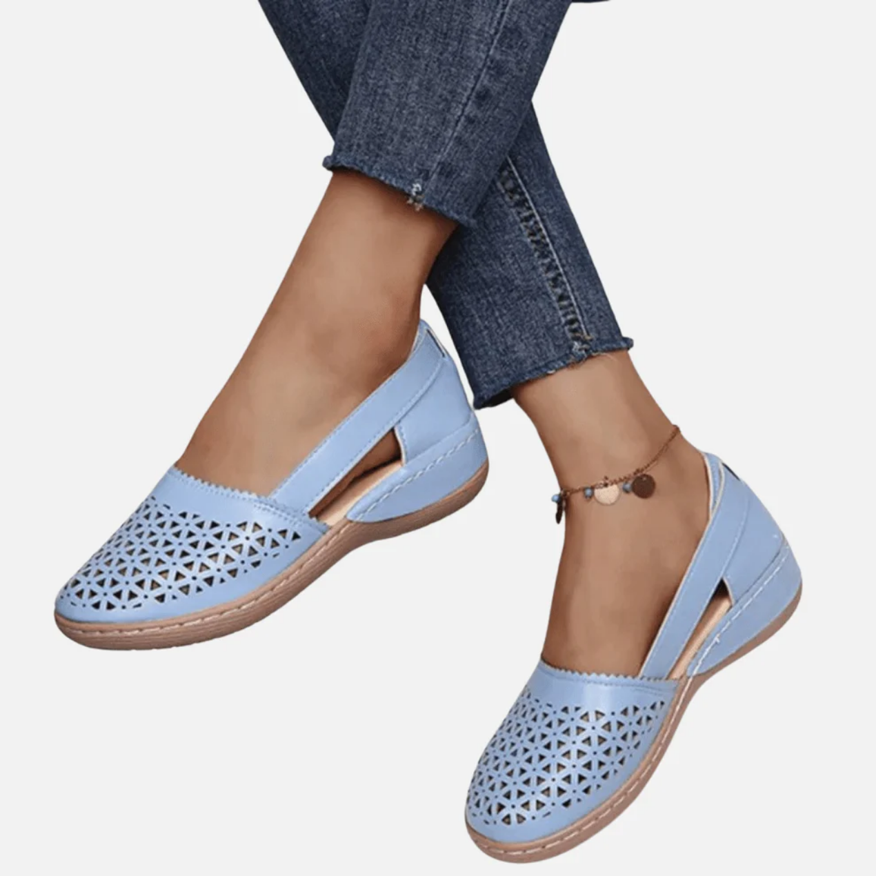 Sandales Orthopédiques Femme Confort Respirant Soutien Voûte Plantaire – Confort Anatomique | Style Estival