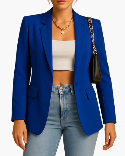Blazer Femme Cintré – Tenue Bureau Chic & Invitée de Mariage | Élégance Moderne & Silhouette Structurée – vue 5