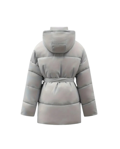 Manteau d’Hiver Léger Femme avec Ceinture – Coupe Matelassée Confortable
