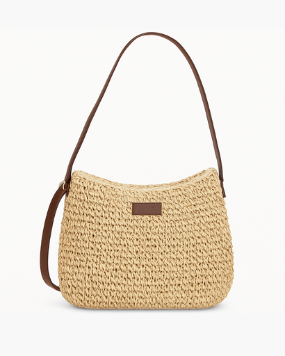 Sac à bandoulière tressé avec sangle réglable