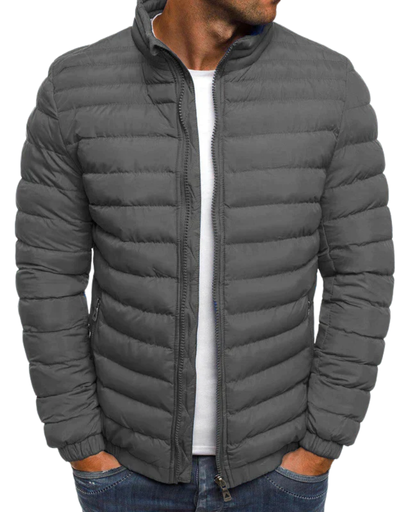 Veste Matelassée Légère Homme – Blouson Confortable avec Fermeture Éclair