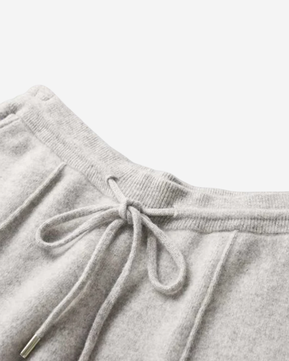 Pantalon élégant effet cachemire – coupe confortable