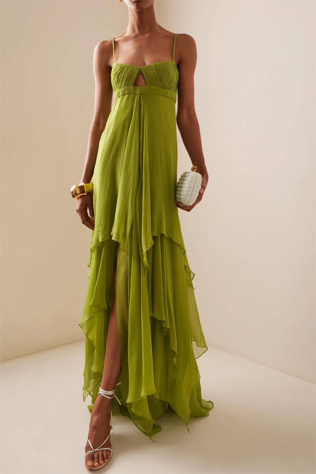 Robe Longue Satinée Femme Broderie Florale Élégante – Robe Maxi Cérémonie | Invitée de Mariage Chic