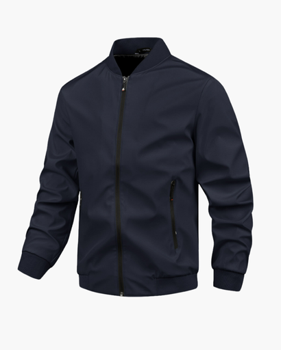 Bomber Jacket Homme – Léger et Décontracté avec Fermeture Zippée