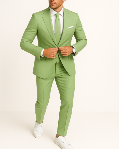 Costume Homme Old Money – Élégance Raffinée Deux Pièces