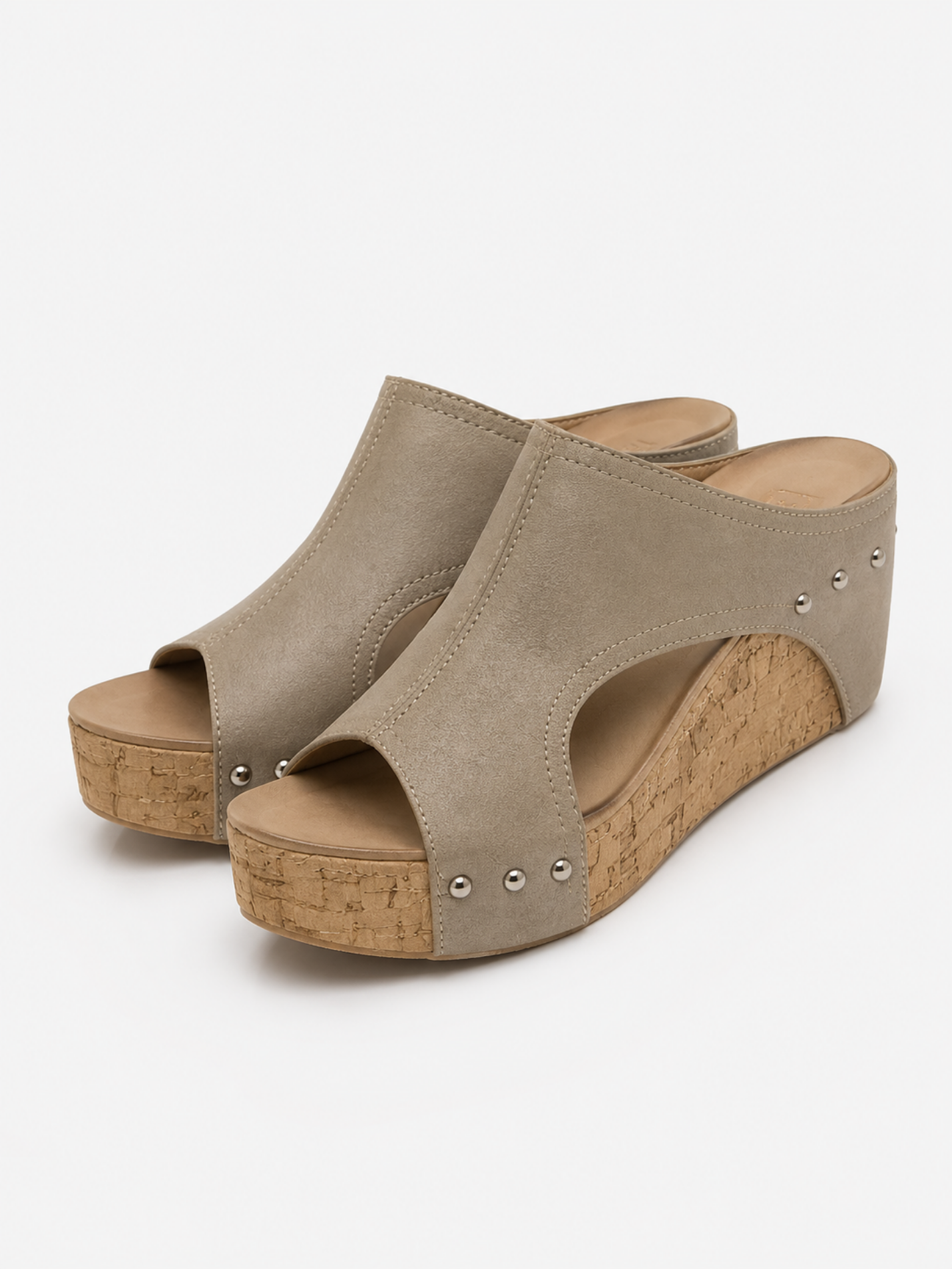 Sandales Compensées Femme Liège Semelle Amortissante – Ergonomique & Légèreté | Confort Été