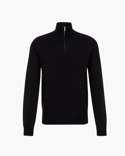 Pull Homme à Demi-Fermeture Éclair – Old Money Style