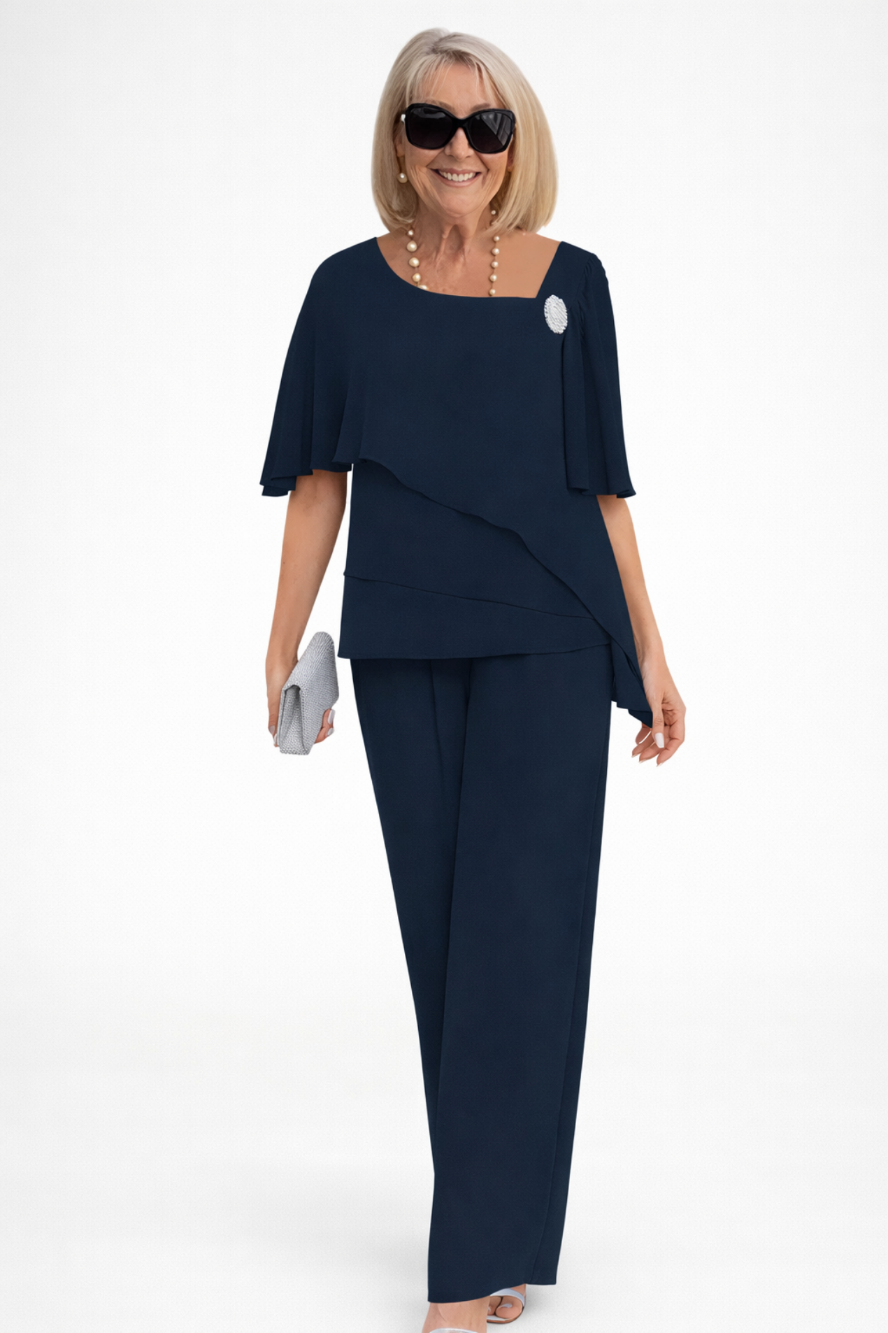 Ensemble Formel Élégant Femme - Pantalon et Tunique