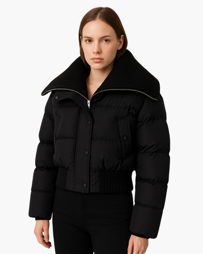 Doudoune Femme Oversize Zippée | Volume Moderne et Confort Thermique