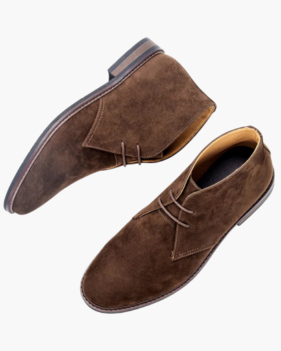 Bottines homme à lacets et bout fin