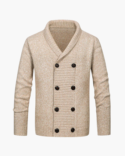Gilet Homme Croisé à Col Châle