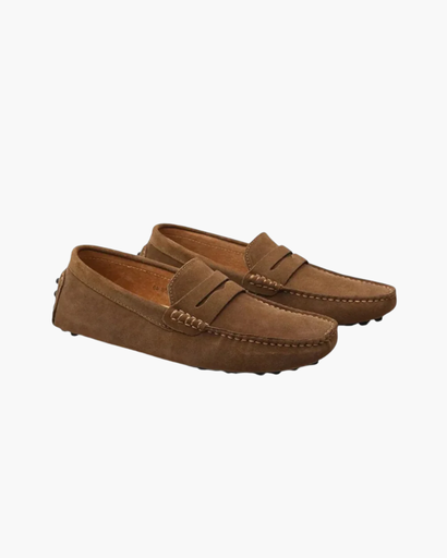 Mocassins Homme Détails Cousus – Style Artisanal & Élégant | Semelle Souple Slip-On