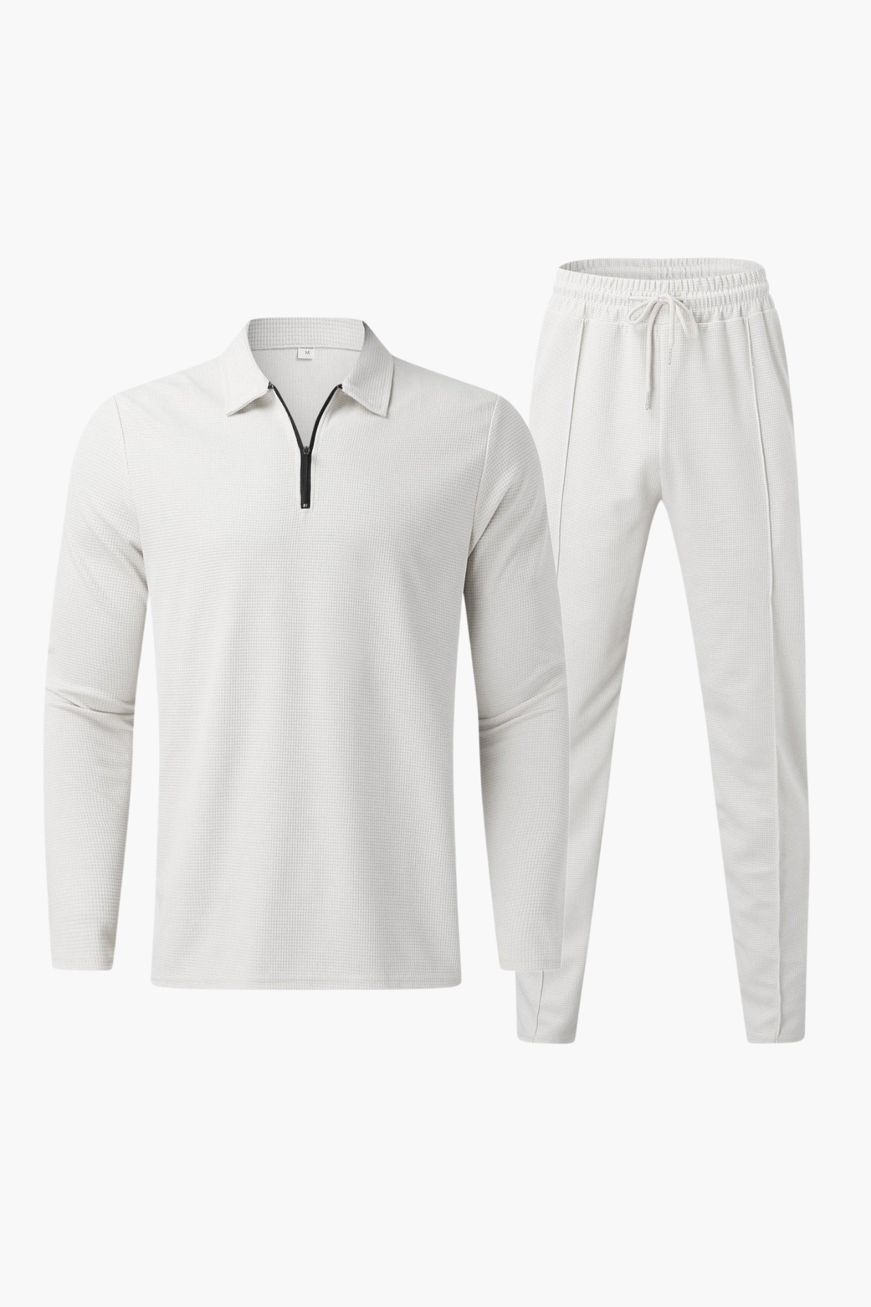 Ensemble Homme Décontracté – Set Confort avec Haut Zippé et Pantalon