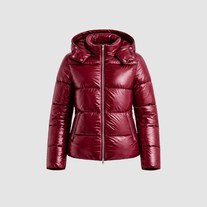 Doudoune Femme Brillante | Chaleur, Confort et Élégance Moderne