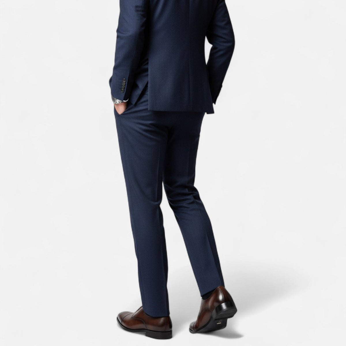 chaussures richelieu homme en cuir, détail du laçage