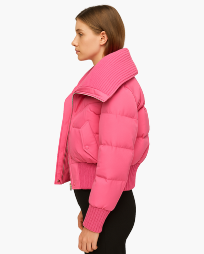 Doudoune Femme Oversize Zippée | Volume Moderne et Confort Thermique