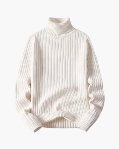 Pull à Col Roulé pour Homme – Tricot Confortable pour l’Automne et l’Hiver