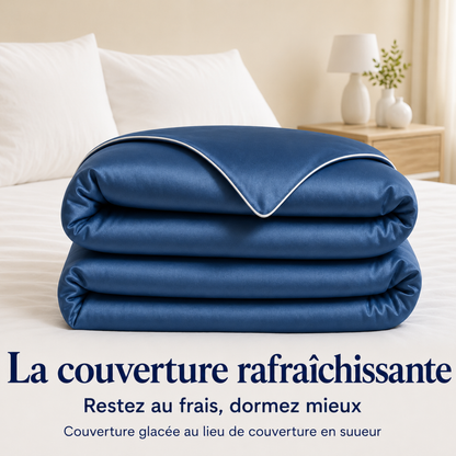 Couverture Rafraîchissante – Nuits Fraîches Sans Transpiration, Effet Glacial